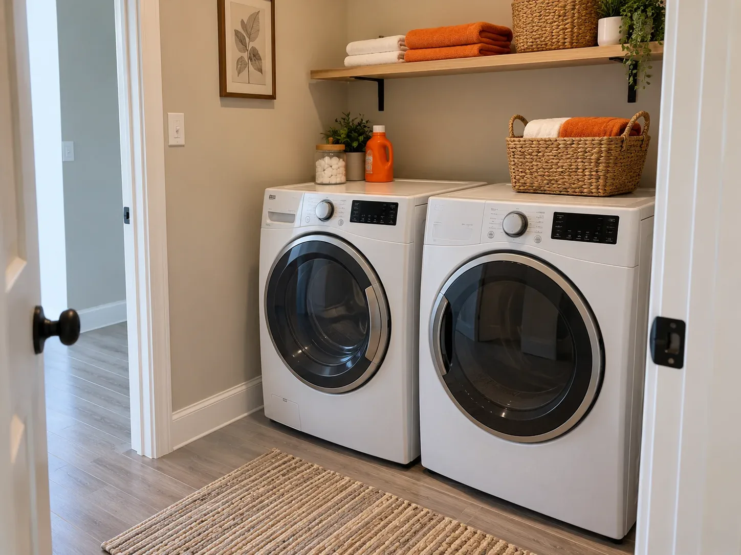 Dishwasher and refrigerator in a Lewisville, Texas kitchen